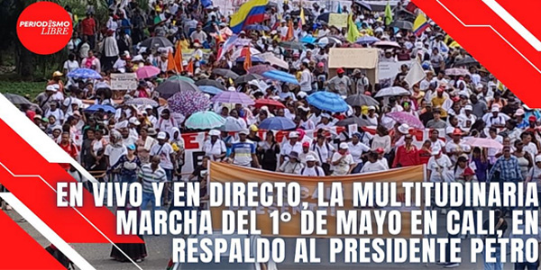 Multitudinaria Marcha Del 1 De Mayo En Cali En Respaldo Presidente