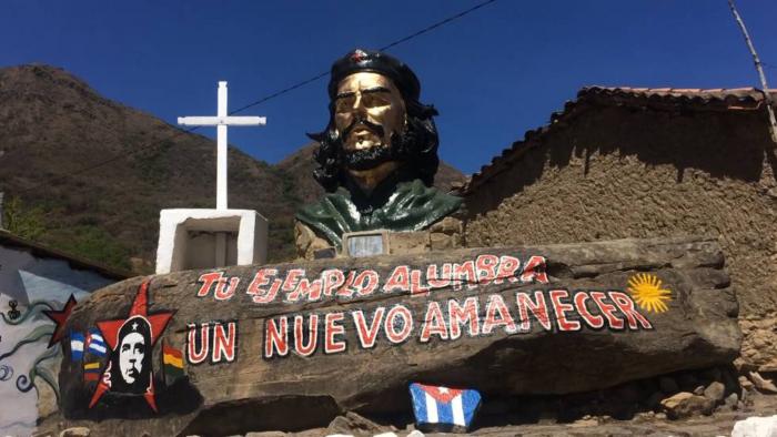 La Higuera, el sagrado lugar boliviano en memoria del Che Guevara
