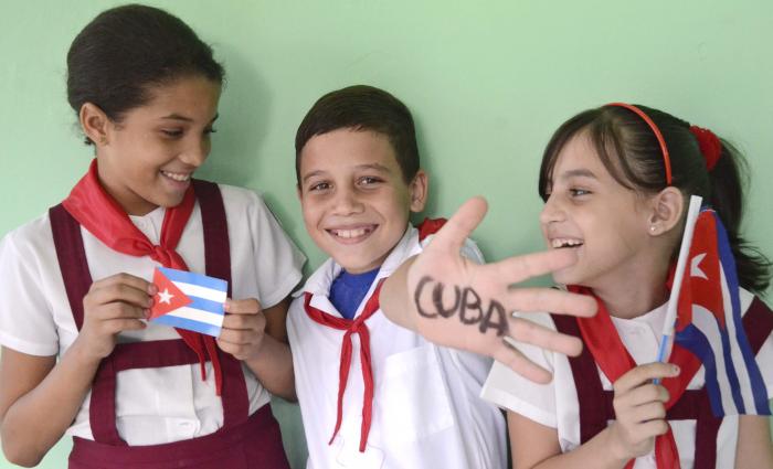 Cuba en la sonrisa de sus niños