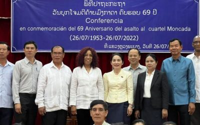 Exponen en Laos agresivas maniobras EEUU para arreciar bloqueo a Cuba