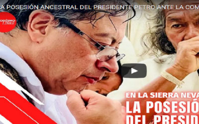 La posesión ancestral del presidente Petro ante la comunidad Arhuaca, en la Sierra Nevada