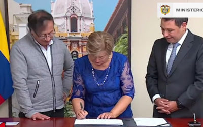 Presidente Petro posesionó a la ministra de Trabajo, Gloria Inés Ramírez