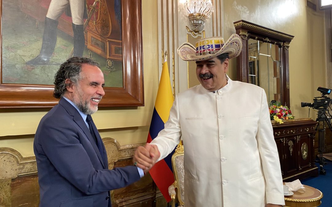 Venezuela y Colombia restablecen relaciones diplomáticas