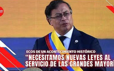 “Necesitamos nuevas leyes al servicio de las grandes mayorías”