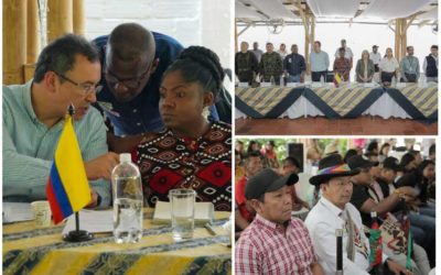 La vicepresidenta , Francia Márquez, aboga por avanzar hacia la paz