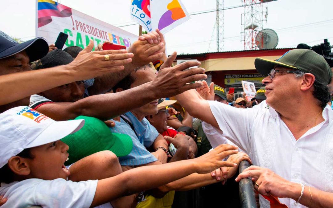 El Presidente de la República, Gustavo Petro, cumple un mes al frente del Gobierno
