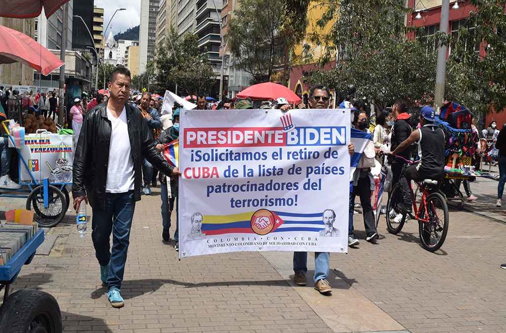 Piden en Colombia remover a Cuba de lista de EEUU sobre terrorismo