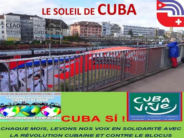 Convocan en Suiza a nuevas acciones de solidaridad con Cuba