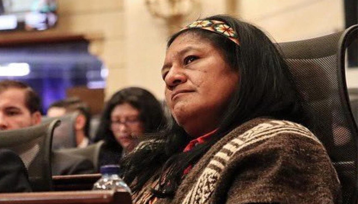 Senadora Aida Quilcué denunció un atentado en su contra en el Cauca