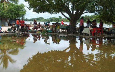 Comunidades de Mompox en alerta por riesgo de desbordamiento del río Magdalena