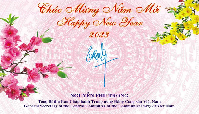 Mensaje de felicitación del Partido Comunista de Vietnam
