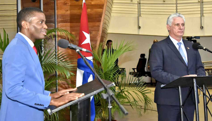 Presidente de Cuba cumple agenda de trabajo en Granada