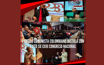 Comenzó XXIII Congreso del Partido Comunista Colombiano