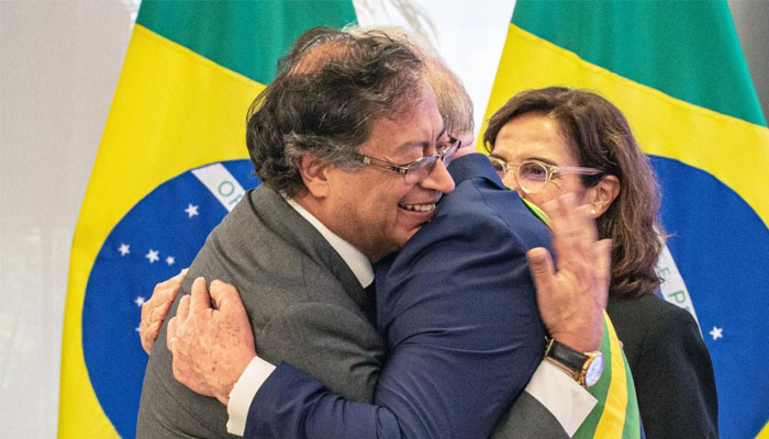 Presidente Gustavo Petro asistió a la posesión Luiz Inácio Lula da Silva como Presidente de Brasil