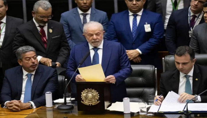 Lula elogió triunfo de democracia al jurar como presidente de Brasil
