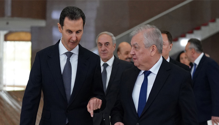 Presidente sirio recibe a enviado del presidente ruso a Damasco