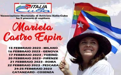Inicia diputada cubana ciclo de conferencias en Italia