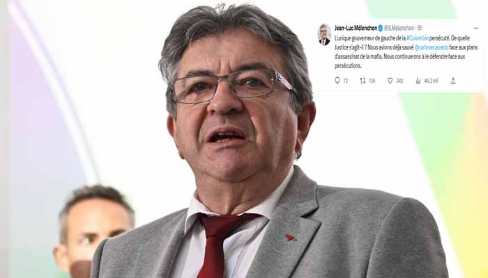 Mélenchon rechaza persecución contra Carlos Caicedo