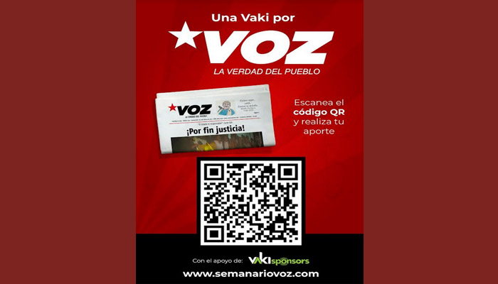 El Semanario VOZ tiene Vaki