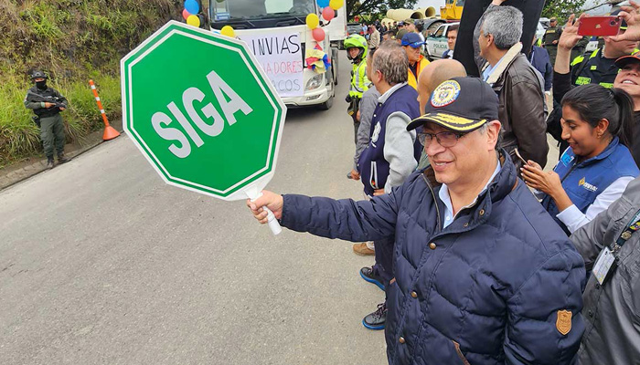 Presidente Petro habilitó la variante alterna entre Cauca y Nariño