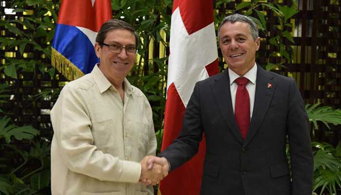 Cuba y Suiza buscan fortalecer relaciones bilaterales