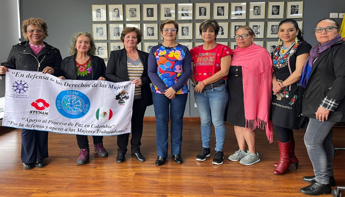 Cumbre entre Gobierno Nacional y Federación Democrática Internacional de Mujeres