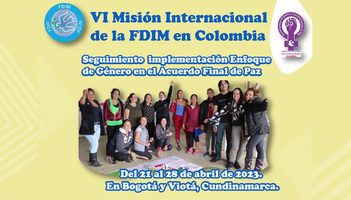 Comunicado de prensa: Sexta Misión Internacional de la FDIM