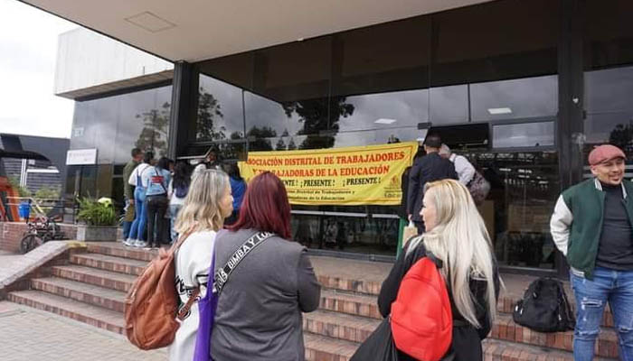 Crece apoyo a Asamblea Permanente en la Secretaría de Educación de Bogotá