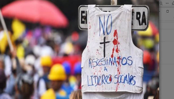 Asesinan a líder social en Valle del Cauca