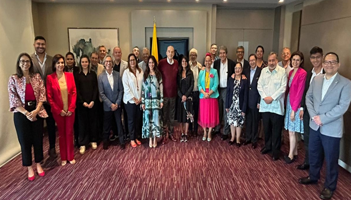 Ministro de Relaciones Exteriores Álvaro Leyva lideró encuentro embajadores de Colombia en Europa