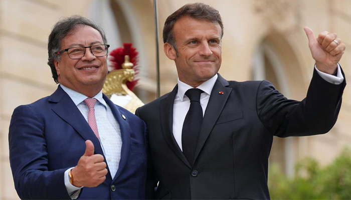 Presidentes Petro y Macron acuerdan impulsar propuesta de cambio de deuda por acción climática