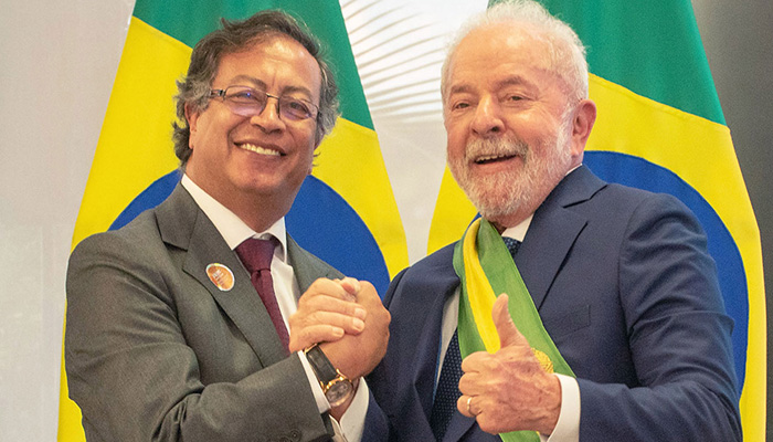 Presidentes Petro y Lula da Silva suman esfuerzos en busca de revertir el deterioro acelerado de la Amazonía