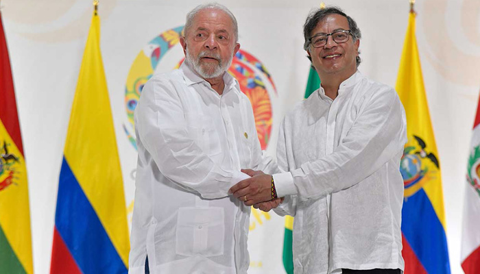 Presidente Petro insta al presidente Lula da Silva a protección integral de Amazonía