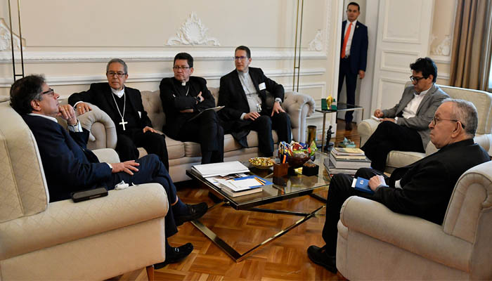 Paz Total: tema central en el encuentro entre Presidente Gustavo Petro y el Arzobispo de Bogotá