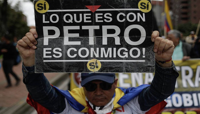Movilización nacional en solidaridad con nuestro presidente