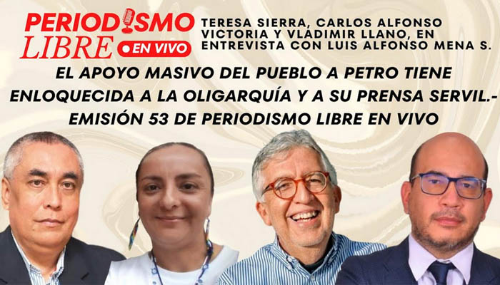 El apoyo masivo del pueblo a Petro tiene enloquecida a la oligarquía y a su prensa servil