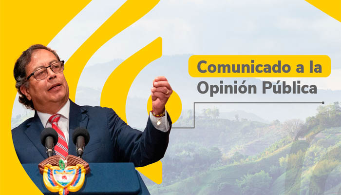 Comunicado a la Opinión Pública