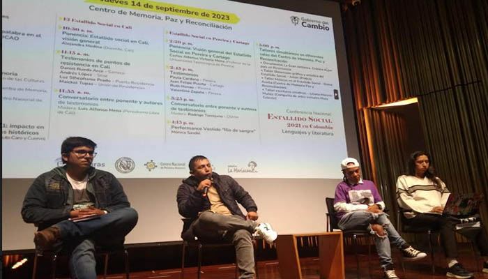 Así avanza la Conferencia nacional “Estallido Social de 2021 en Colombia: Lenguajes y Literatura”