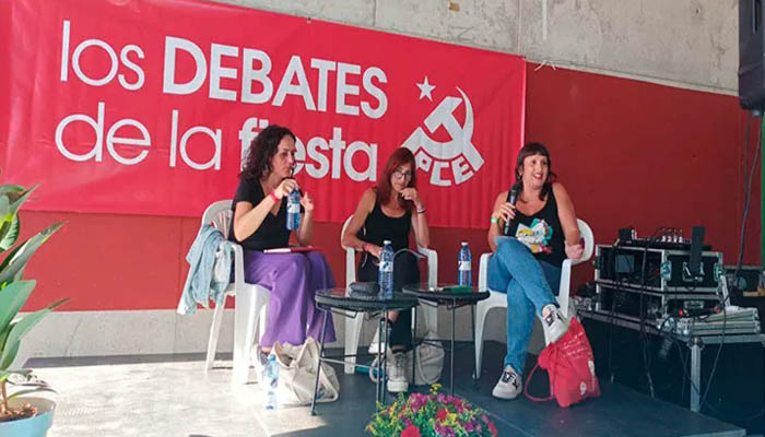 Delegación colombiana en la Fiesta del Partido Comunista de España PCE