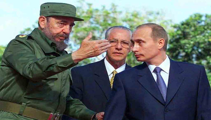 Calificó Putin a Fidel Castro como un coloso que pensaba en la gente