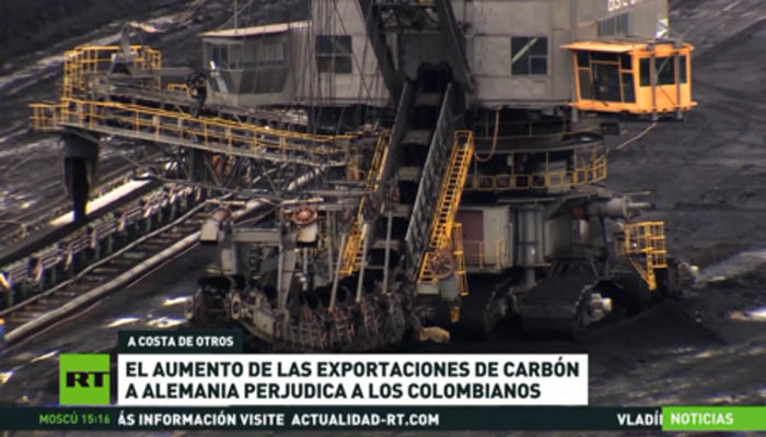 El aumento de las exportaciones de carbón a Alemania perjudica a los colombianos