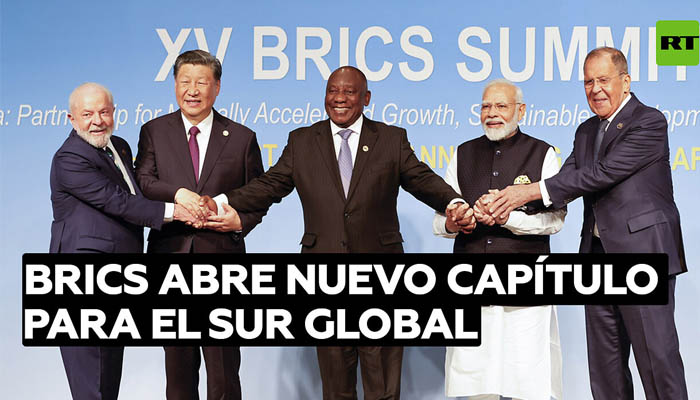 Presidente de Sudáfrica: “Un BRICS ampliado será un defensor importante del Sur Global”