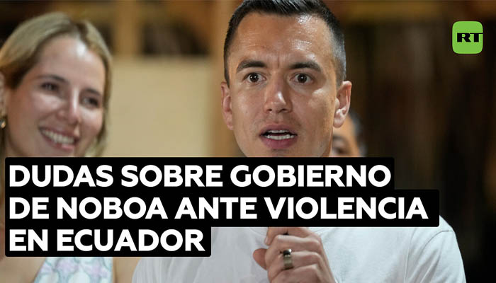 Hay dudas de que el Gobierno de Noboa pueda contener la escalada de violencia en Ecuador