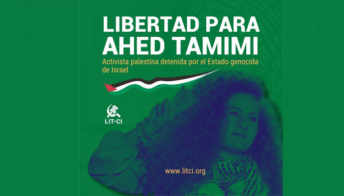 Libertad a Ahed Tamimi, ícono de la resistencia Palestina