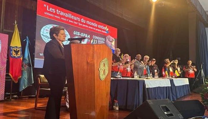 Colombia realiza XIV Congreso de Trabajadores de Servicios Públicos