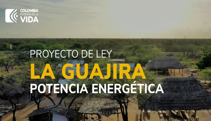Con proyecto de ley el Gobierno busca garantizar energía eléctrica en La Guajira