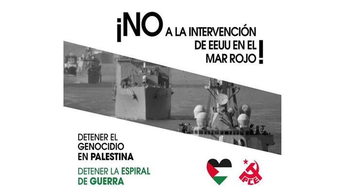 ¡No a la intervención de EEUU en el Mar Rojo! Detengamos el genocidio palestino