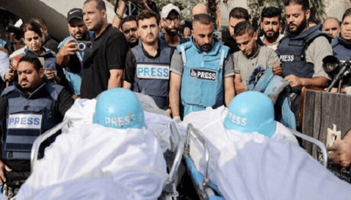 “Israel” asesinó 105 periodistas en Gaza, dos de ellos en las últimas 24 horas