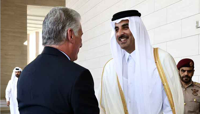 Emir de Qatar destacó conversaciones con presidente de Cuba