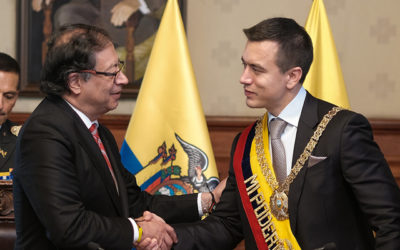 Colombia expresó su solidaridad y respaldo a institucionalidad democrática en Ecuador